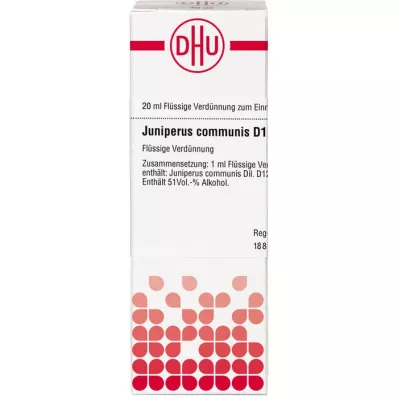 Juniperus Comm D12, 20 ml