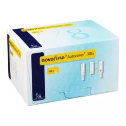 NOVOFINE Cánulas autocover 8 mm 30 G, 100 uds