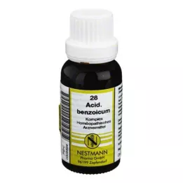 ACIDUM BENZOICUM KOMPLEX No.28 dilución, 20 ml
