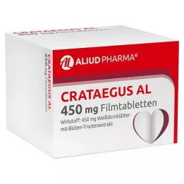 CRATAEGUS AL Comprimidos recubiertos con película de 450 mg, 100 uds