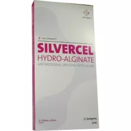 SILVERCEL Apósito de hidroalginato 10x20 cm, 5 uds