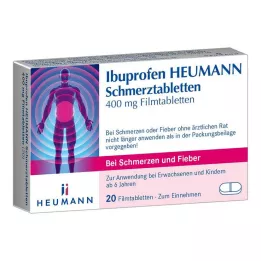 IBUPROFEN Heumann Painkillers 400 mg, 20 horas