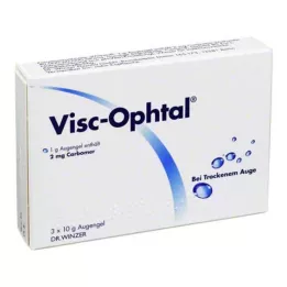 VISC OPHTAL Gel para ojos, 3X10 g