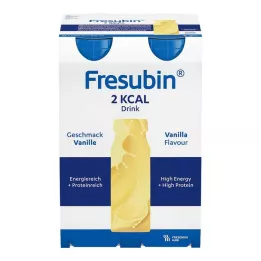 FRESUBIN 2 KCAL DRINK Botella de bebida de vainilla, 4x200 ml