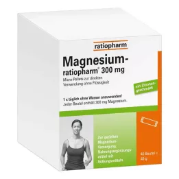 MAGNESIUM-RATIOPHARM Micropellets con gránulos de 300 mg, 40 uds