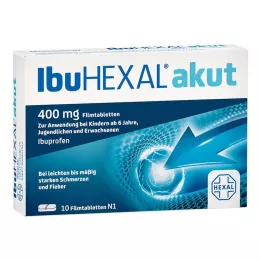 IBUHEXAL Akut 400 comprimidos recubiertos con película, 10 uds