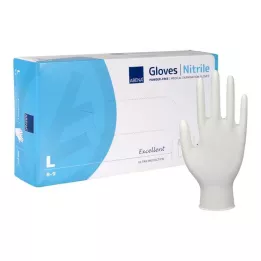 NITRIL Guantes de polvo -Desparo grande, 100 pz