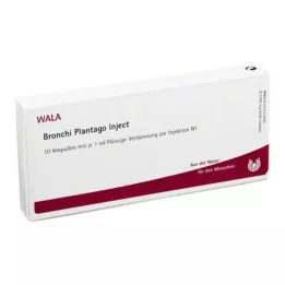 BRONCHI PLANTAGO Inyectar ampollas, 10X1 ml