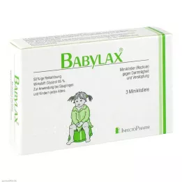 BABYLAX Enema, 3 uds