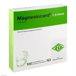 MAGNESIOCARD Comprimidos efervescentes de 7,5 mmol, 100 uds
