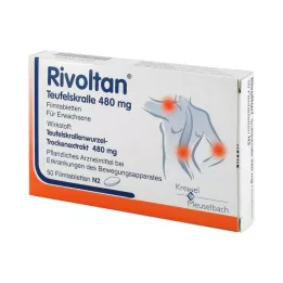 RIVOLTAN Comprimidos recubiertos con película de Garra del Diablo 480 mg, 50 uds