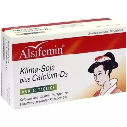 ALSIFEMIN Climate Soy Plus Calcium D3 tabletas, 60 pz