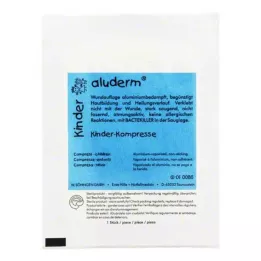 ALUDERM Compresión de niños 6x6 cm, 1 st