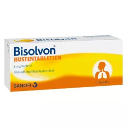 BISOLVON Pastillas para la tos 8 mg, 50 uds