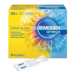 REMOGEN Gotas oftálmicas Omega, 20X0,25 ml