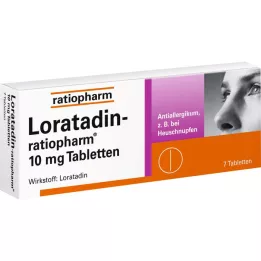 Loratadin ratiopharm 10 mg, 7 pz