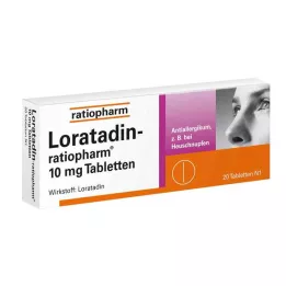 LORATADIN-Comprimidos de ratiopharm 10 mg, 20 uds