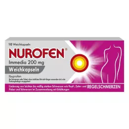 NUROFEN Immedia 200 mg cápsulas blandas, 10 uds