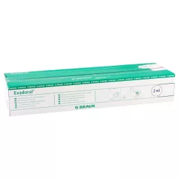 EXADORAL Jeringa oral B.Braun de 2 ml, 100 uds