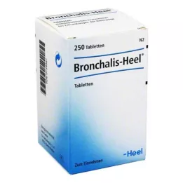 BRONCHALIS Tabletas Heel, 250 uds