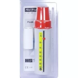 PEAK FLOW Mini Wright Low Rango para niños, 1 pz
