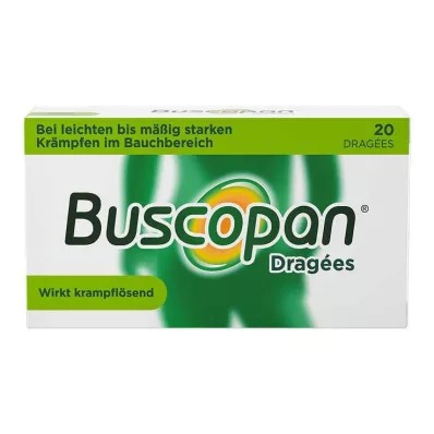BUSCOPAN Grageas, 20 uds