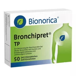 BRONCHIPRET TP Comprimidos recubiertos con película, 50 uds