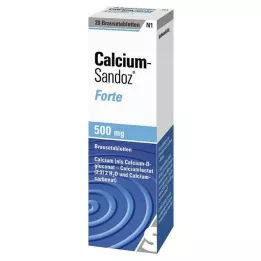 CALCIUM SANDOZ comprimidos efervescentes forte, 20 uds
