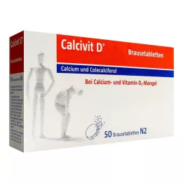 CALCIVIT Tabletas efervescentes D, 100 uds