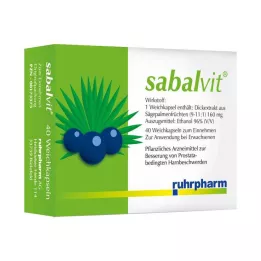 SABALVIT cápsulas, 40 uds