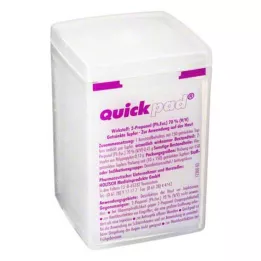 QUICKPAD Dispensador de hisopos con alcohol, 150 uds