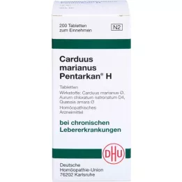 CARDUUS MARIANUS PENTARKAN Tabletas H, 200 uds