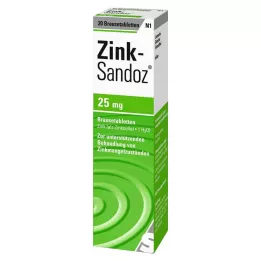 ZINK SANDOZ Comprimidos efervescentes, 20 uds