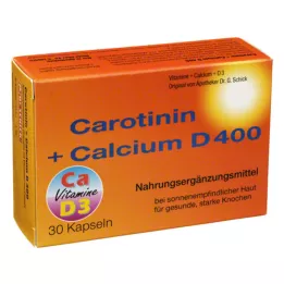 CAROTININ+Calcio D 400 cápsulas, 30 uds