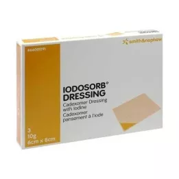 IODOSORB Aderezo, 3X10 g