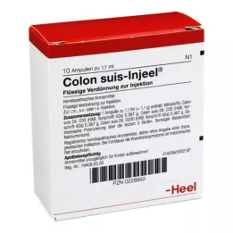 COLON SUIS Ampoules injustos, 10 pz