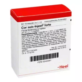 COR SUIS AMPOULAS FORTE DELEEL, 10 pz