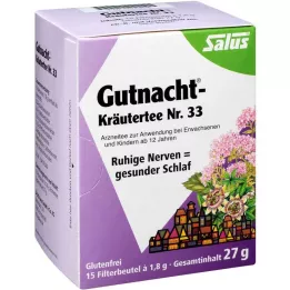 GUTNACHT Infusión nº 33 Salus en bolsitas filtrantes, 15 uds