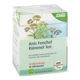 ANIS FENCHEL Té de alcaravea AFeKü Bio Salus Bolsa con filtro, 40 uds