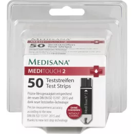 MEDISANA Tiras reactivas Meditouch 2, 2 x 25 uds