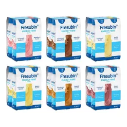 FRESUBIN ENERGY Fibra DRINK Botellas de cartón para bebidas mixtas 6x4x200ml