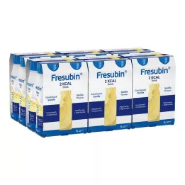 FRESUBIN 2 kcal DRINK Botella para beber de vainilla, 24 x 200 ml
