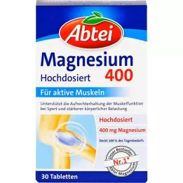 Abtei Magnesio 400 Alto Dosis, 30 pz