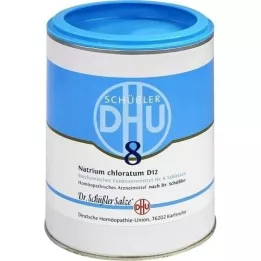 BIOCHEMIE DHU 8 tabletas de sodio cloratum d 12, 1000 pz