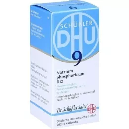 BIOCHEMIE DHU 9 Natrium phosphoricum D 12 Tabla, 80 unidades