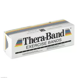 THERA BAND Banda de ejercicio 5.5 m Medio Fuerte Rojo, 1 pz