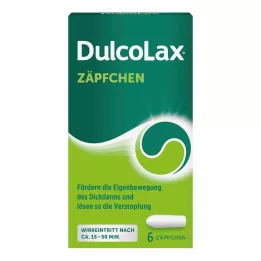 DULCOLAX Supositorios, 6 uds