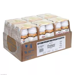 FREBINI Fibra de energía Bebida de vainilla Botella de beber 6x4x200 ml