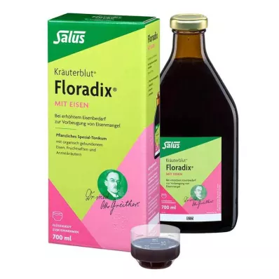 FLORADIX con solución oral de hierro, 700 ml