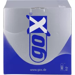 GOX Oxígeno para usos médicos Sixpack, 6X6 l